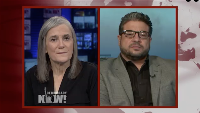 Jadaliyya Co-Editor Bassam Haddad Addresses Syria Today on Democracy Now!