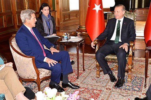 [U.S. Secretary of State John Kerry meets with Turkish President Recep Tayyip Erdogan in Washington, D.C., March 30, 2016. State Department photo/ Public Domain]