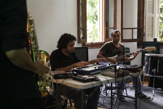 [American musician Sun Ra continues to inspire many contemporary artists in Egypt. Image courtesy of Medrar TV.]