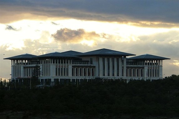 [The new Presidential Compound (Ak Saray) in Ankara. Image via Wikimedia Commons.]