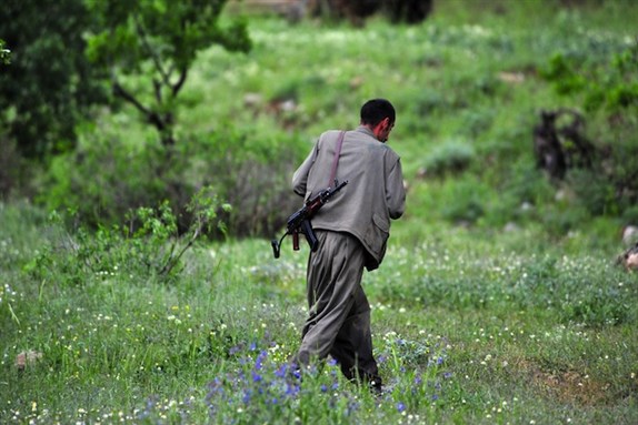 [A PKK fighter in Iraqi Kurdistan, May 2013. Image by journalistanbul / Shutterstock.com]