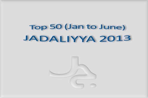 Top 50 on Jadaliyya Jan-June 2013