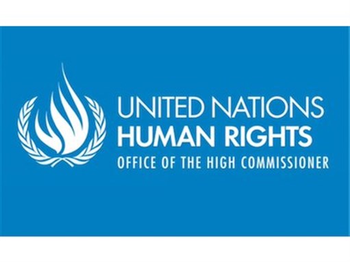 [United Nations Office of the High Commissioner for Human Rights logo. Image from un.org]