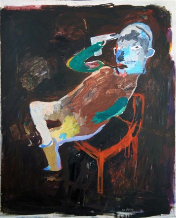 [The Dictator by Yasir Al-Safi. Image from artist]