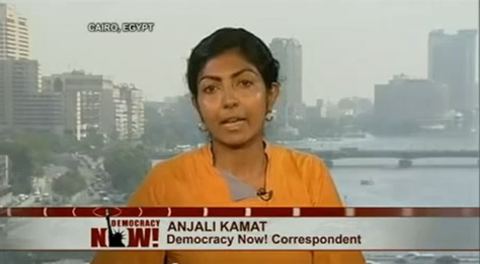 [Anjali Kamat. Image from screen shot of below interview.]