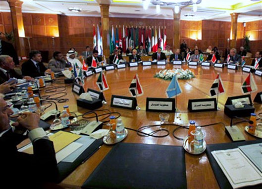 [Arab League meeting. Image from hurriyetdailynews.com]