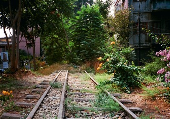 [Abandoned railway in Mar Mikhael, Beirut. Picture by AMI, from our book Beirut Re-Collected (Tamyras).]