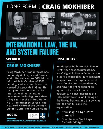 Long Form Podcast: Episode 5- International Law, The UN, and System Failure