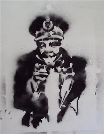 [\"Tantawi Wants You,\" Keizer Graffito. Image from arabstand.com]