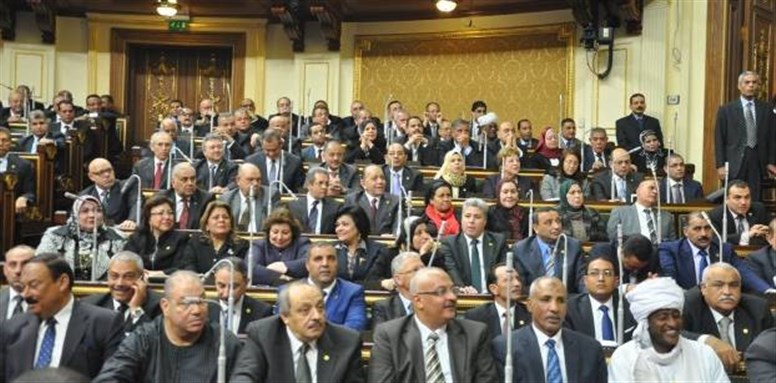 [The Egyptian parliament. Photo from Aswat Masriya.]