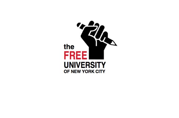 [Logo for The Free University of New York City]