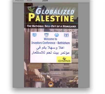[Cover of Khalil Nakhleh, \"Globalized Palestine\"]