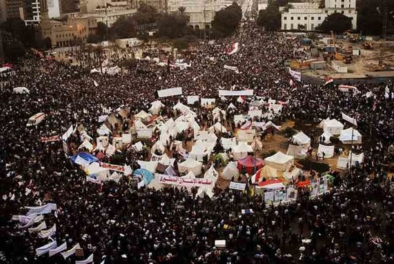 [Tahrir Square on 27 November 2012. Image from Lilian Wagdy]