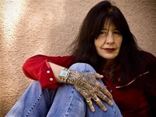 [Poet and musician Joy Harjo. Image from change.org]