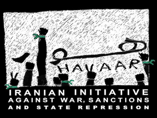 [Logo of Havaar: Iranian Initiative Against War, Sanctions, and State Repression]