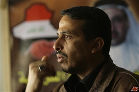 [Uday al-Zaidi. Image from Associated Press.]