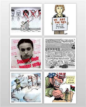 [Collage from social media. Images from various sources--see below]