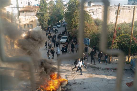Israel's occupation force attacks Jenin refugee camp (26 January 2023). Photo via Wikimedia Commons.