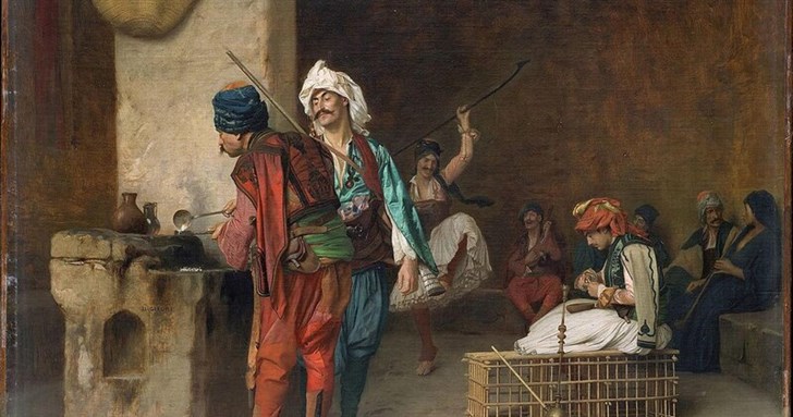 [لوحة للرسام الفرنسي جان ليون جيروم]