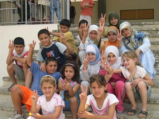 [Children Displaced by War in 2006. Image from electronicintifada.net]