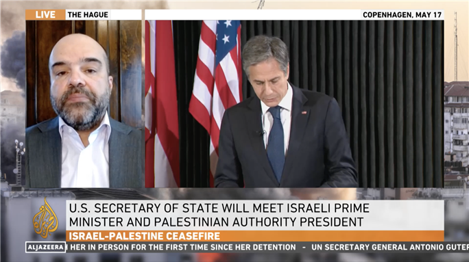 Jadaliyya Co-Editor Mouin Rabbani Discusses Anthony Blinken's Trip to Ramallah on Al Jazeera English