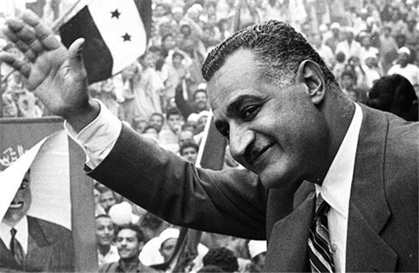 [Late Egyptian President Gamal Abdul Nasser. Image from unknown archive]