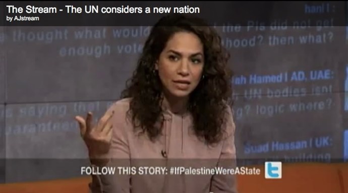 [Noura Erakat. Image from screen shot of interview.]