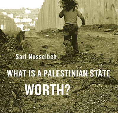 [Cover of \"What`s a Palestinian State Worth?\"]