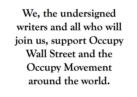 [statement from occupywriters.com]