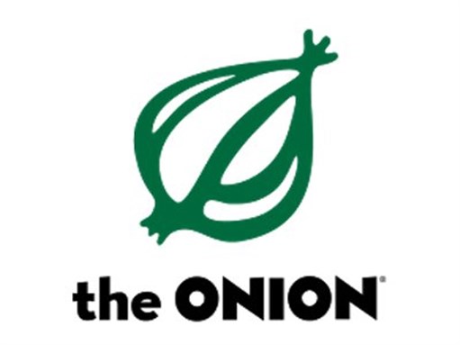[The Onion logo. Image from karlremarks.com]