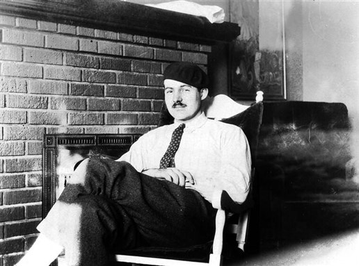 [إرنست هيمنغواي في باريس، 1924]