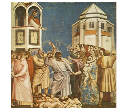 Giotto di Bondone, The Massacre of the Innocents.