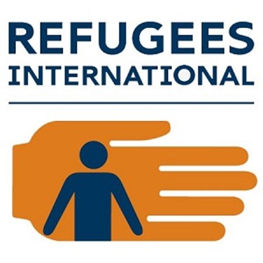 [Logo of Refugees International. Image from refugeesinternational.org]