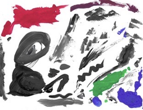 "Goodnight Afghanistan" by RFQ, age four.