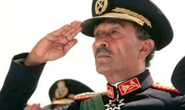 [Late Egyptian president Anwar al-Sadat. Image from Ahram Online.]
