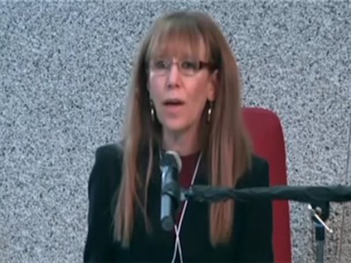 [Sara Roy. Screenshot from below video.] 