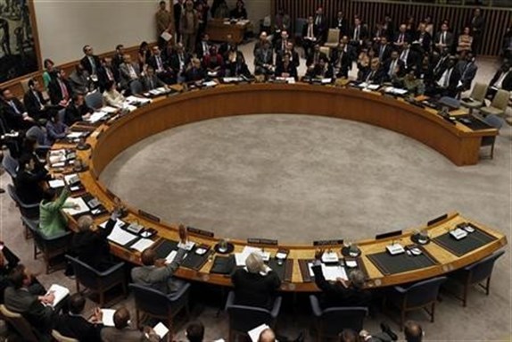 [UN Security Council meeting. Image from ibtimes.com]