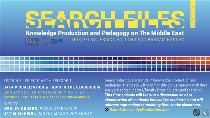 Search Files Podcast Episode 1: Data Visualization and Films in the Classroom (15 September)