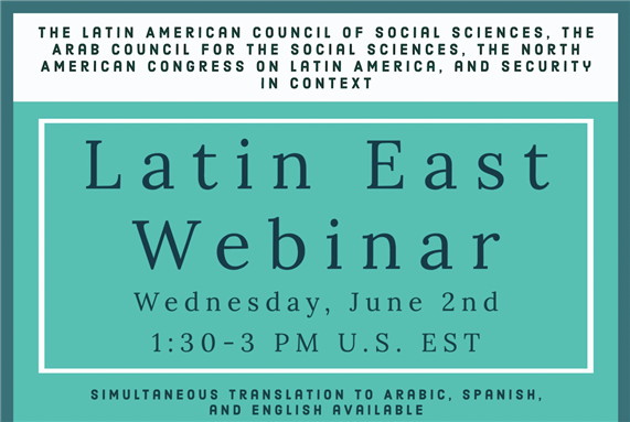 LIVE EVENT - Latin East Webinar (2 June)