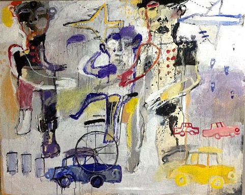 [\"Men in Wartime\" 2013, by Mahmoud Shubbar (Iraq)]