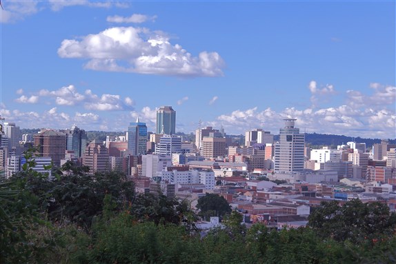 The City of Harare Zimbabwe via Shutterstock
