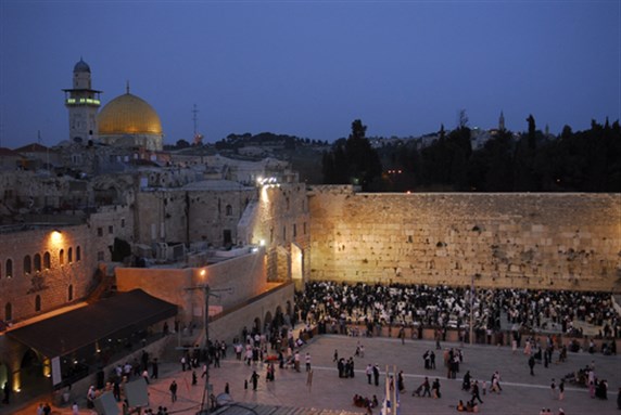 [The Wailing Wall in Jerusalem: Image from www.shutterstock.com]