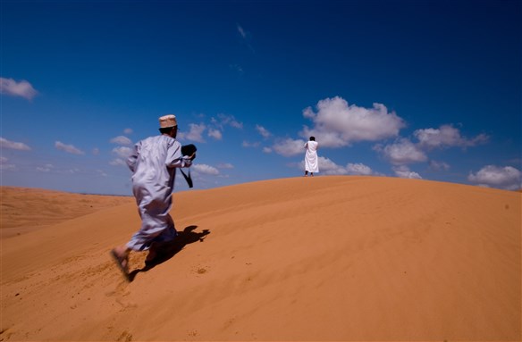 Sharqiya Sands in Oman. Photo by Bin Hamed via Shutterstock.