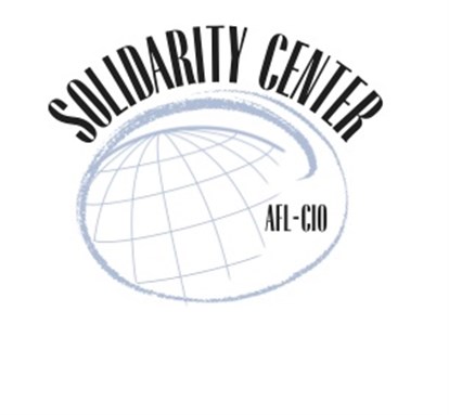 [Solidarity Center logo. Image from job announcement.]