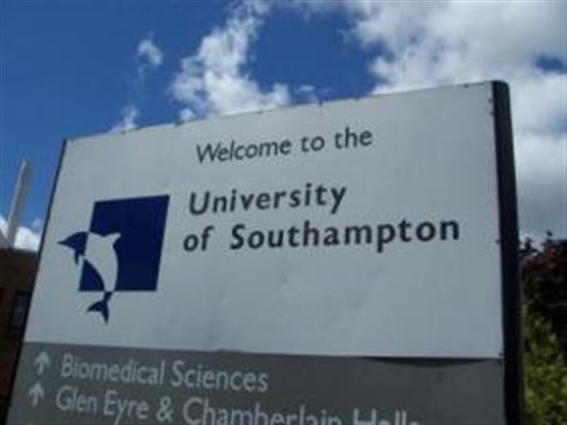 [University of Southampton Sign]