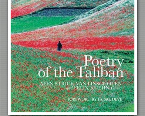 [Cover of \"Poetry of the Taliban.\"]