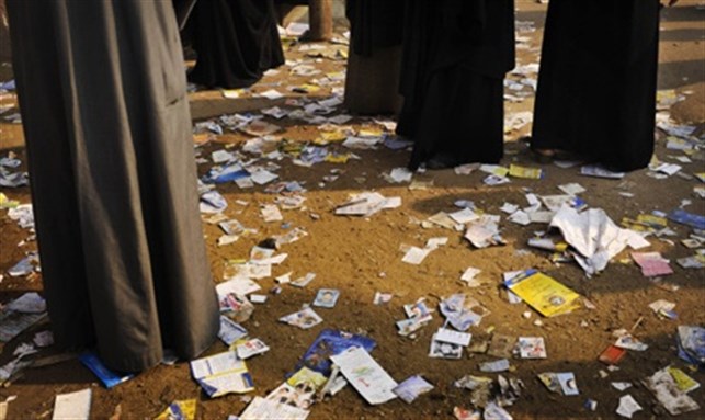 [Second Day of elections. Image from AP]