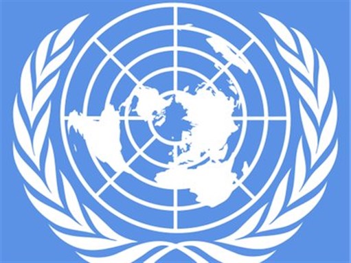 [United Nations logo. Image from Wikimedia Commons]