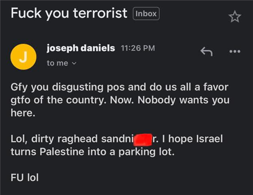 On Targeting an Arab Woman
