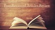 Peer-Reviewed Articles Review: Summer 2017 (Part 3)